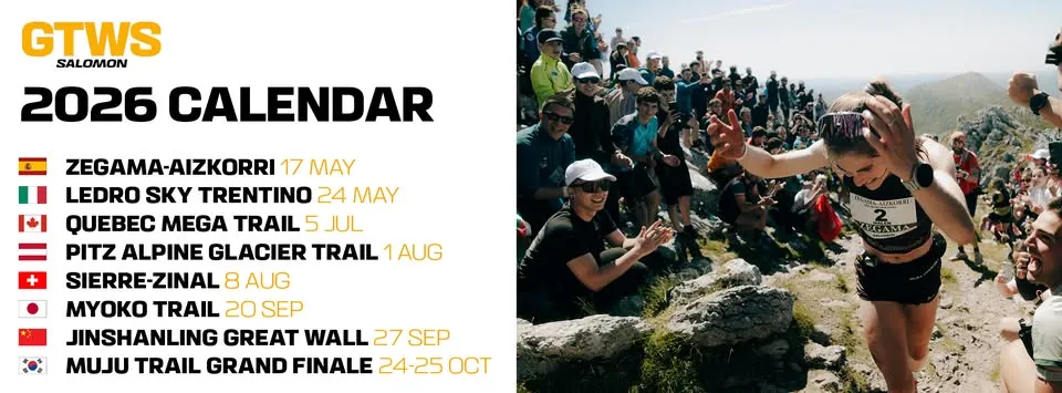 Golden Trail Series calendar 2026